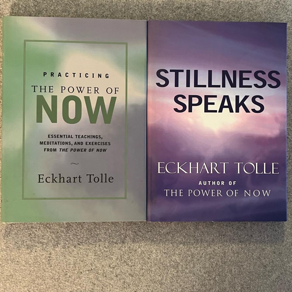 Eckhard Tolle Bundle Books. The Power of Now and Stillness Speaks